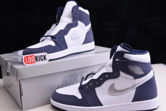 One Kick (2020) DC1788-100 Jordan AIR Midnight Navy High Retro 1 0807